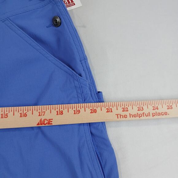 DULUTH TRADING Heirloom Gardening Bib Overalls Small 29 Blue NWT Ripstop - Picture 14 of 15